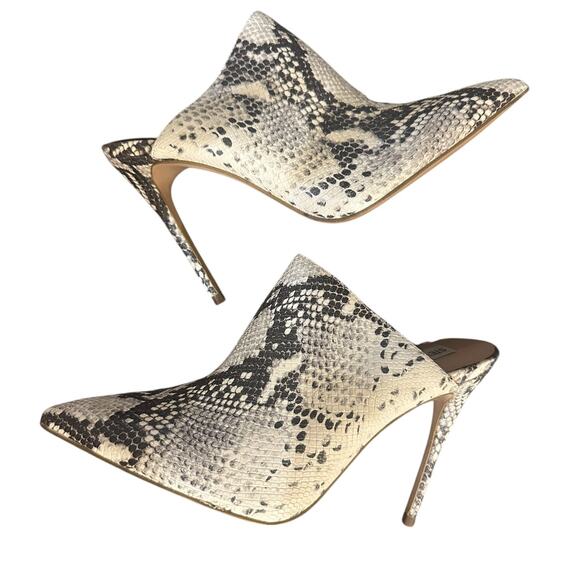 Steve Madden Animal Print "Darlene" Mules size 8.5 - Picture 1 of 9